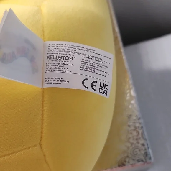 Yellow Pikachu Plush Toy 12x10 - Picture 6 of 6